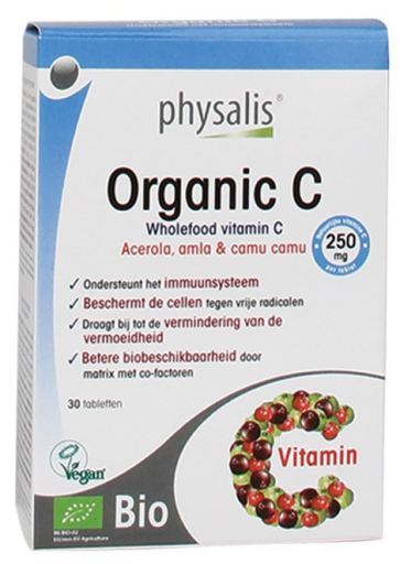 Physalis Organic C Bio 30 tablets