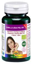 Cabello U&ntilde;as Piel Bio 60 C&aacute;psulas