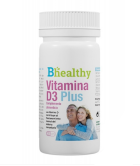 Bhealthy Vitamina D3 Plus 45 C&aacute;psulas