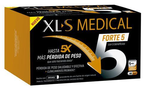 XLS Forte 5 con 180 C&aacute;psulas