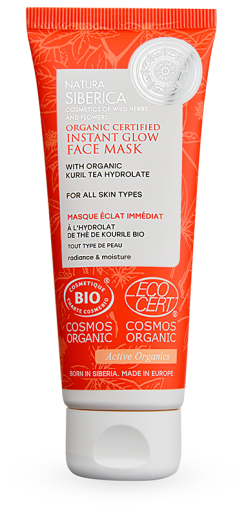 Natura Siberica Mascarilla Facial Brillo Instant&aacute;neo 75 ml