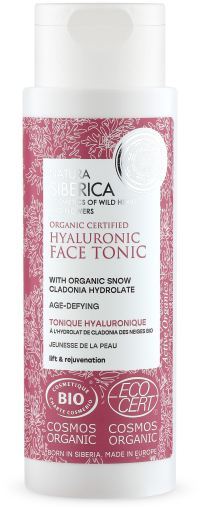 Natura Siberica T&oacute;nico Facial Hialur&oacute;nico Antienvejecimiento 150 ml