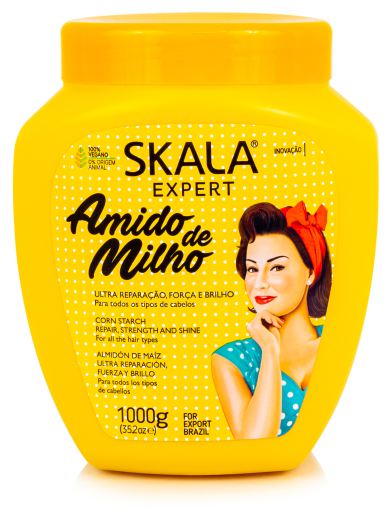 Skala Crema Acondicionadora Amido de Milho 2 en 1 1000 gr
