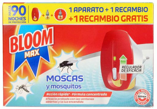 Bloom Max Flies & Mosquitoes suitable Electric + 2 Recharge