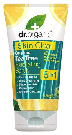 Dr. Organic Skin Clear Exfoliante Facial 150 ml