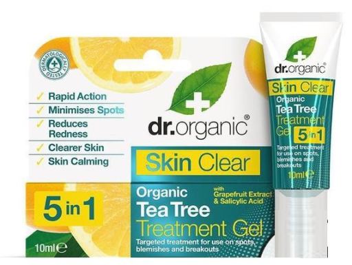 Dr. Organic Skin Clear Tratamiento en Gel 5 in 1 10 ml