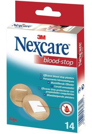 Ap&oacute;sitos Nexcare Blood Stop 14 Unidades