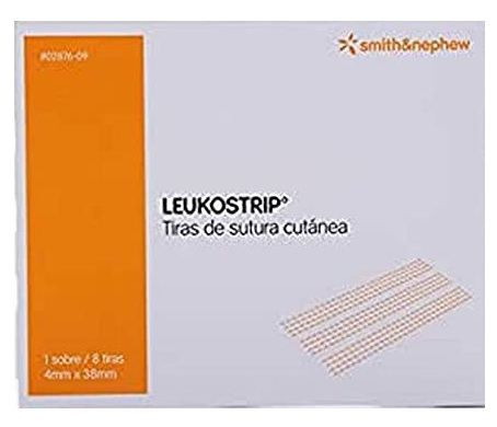 Leukostrip Tiras de Sutura Cut&aacute;nea 4X76mm