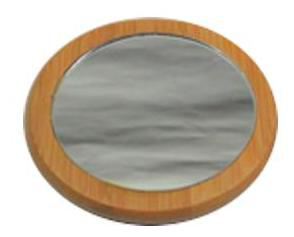 NaturaBIO Cosmetics Espejo Peque&ntilde;o Bambu 7,5 cm