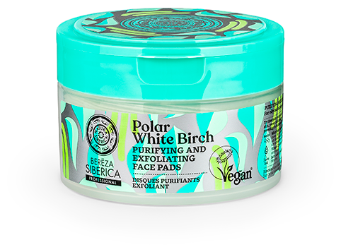 Natura Siberica Discos Purificantes y Exfoliantes 20 Uds