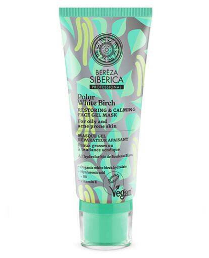 Natura Siberica Mascarilla de Gel Reparadora y Calmante 100 ml