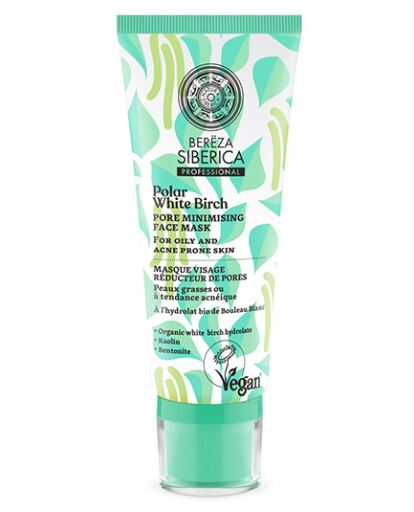 Natura Siberica Mascarilla Facial Minimizadora de Poros 100 ml
