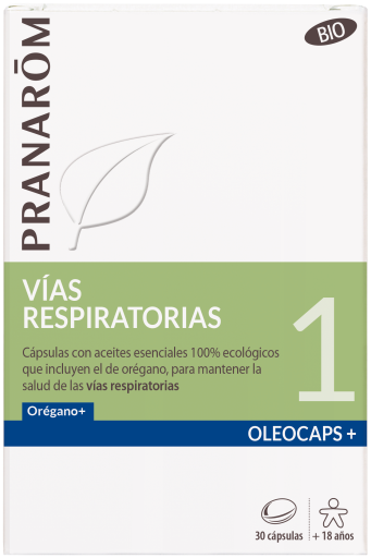 Pranarom 1 Bio Respiratory Tract 30 Capsules