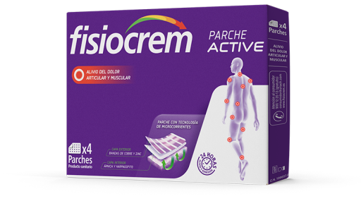 Fisiocrem Parche Active 4 uds