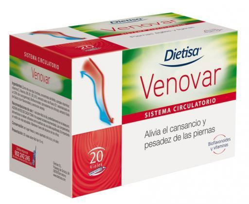 Dietisa Venovar Plus 20 Viales