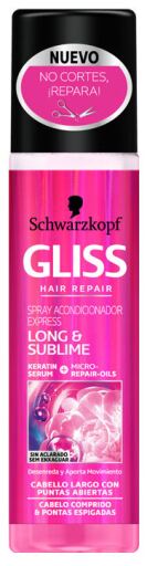 Schwarzkopf Gliss Long & Sublime Acondicionador Express 200 ml