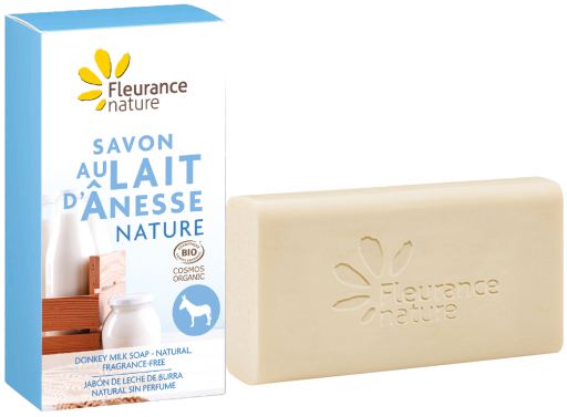 Jab&oacute;n de Leche de Burra Natural Sin perfumes