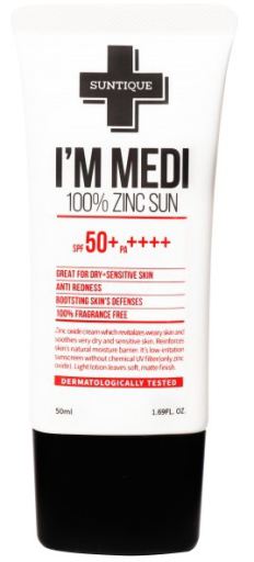 Suntique I'M Medi 100% Zinc Sun SPF 50+ 50 ml