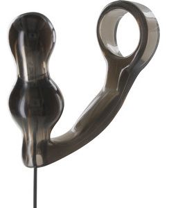 Toyjoy Manpower Plug con Anillo para el Pene y Mando transparente