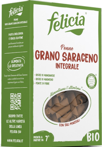Felicia Bio Pasta Penne Grano Sarraceno Integral 250 gr