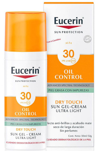 Eucerin Sun Protection Oil Control Dry Touch Gel Crema 50 ml