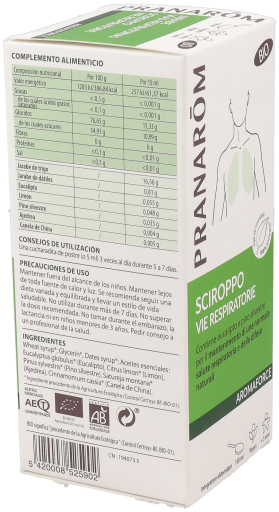 Pranarom Aromaforce Jarabe V&iacute;as Respiratorias 150 ml