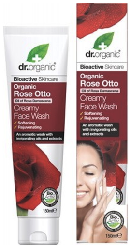 Dr. Organic Limpiador Rose Face Wash 150 ml