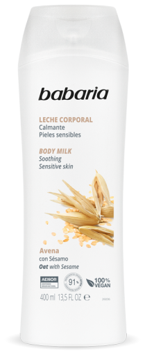 Babaria Body Milk Calmante Avena 400 ml