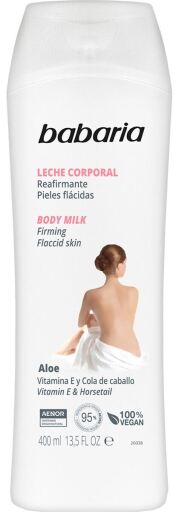 Babaria Body Milk Reafirmante Aloe 400 ml