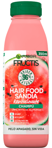 Fructis Fructis Hair Food Sand&iacute;a Champ&uacute; Revitalizante 350 ml