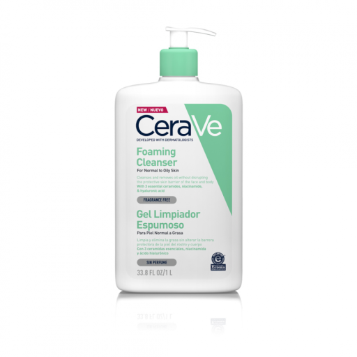 Cerave Gel Limpiador Espumoso