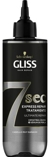 Schwarzkopf Gliss 7 Sec Express Repair Tratamiento Ultimate Repair 200 ml