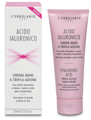 L'Erbolario Hyaluronic Acid Hand Cream 75 ml