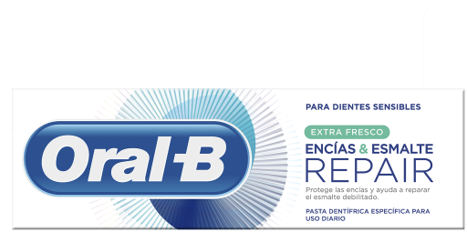 Pasta Dent&iacute;frica Enc&iacute;as y Esmalte Reparador extra fresco 75 ml