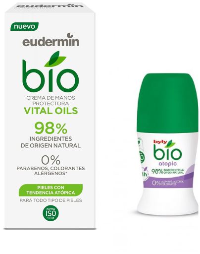 Eudermin Crema de manos Protectora + Desodorante roll-on