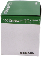 Agujas Sterican Verde 25x8 mm 1 100 uds