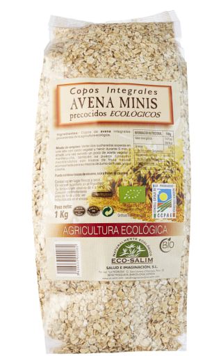 ECO-SALIM Copos de Avena Mini Eco 1 kg