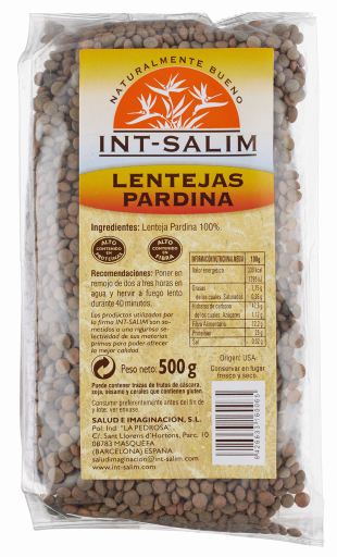 INT-SALIM Lenteja Pardina 500 gr
