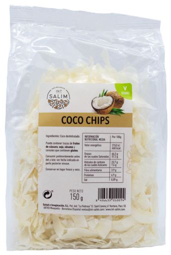 INT-SALIM Fruto Seco Coco Chips 150 gr