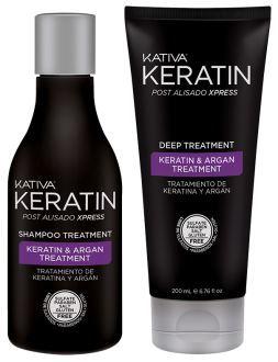 Kativa Keratin Post Straightening Xpress Treatment Set 2 Units