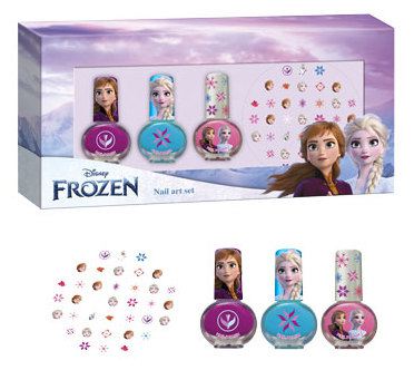 Frozen Set para U&ntilde;as 4 Unidades