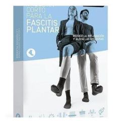 Calcet&iacute;n Corto Fascitis Planta Negro Peque&ntilde;a