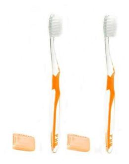 PHB Duplo Brosse Moyenne Toothbrush 2 units