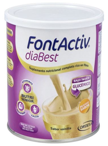 Ordesa Fontactiv Diabest Vainilla 400 gr