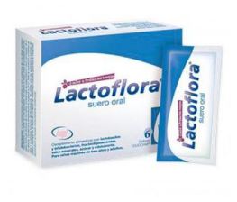 Lactoflora Suero oral Prohidrataci&oacute;n con Probi&oacute;ticos y Prebi&oacute;ticos 6 Sobres