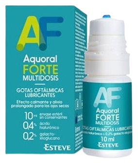 Aquoral Forte Multidosis Gotas oft&aacute;lmicas lubricantes 10 ml