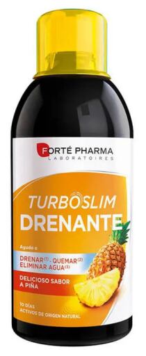 Turboslim Drenante Pi&ntilde;a 500 ml