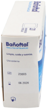 Bañoftal Toallitas Oftálmicas Oculares Estériles 20 uds Bañoftal Toallitas Oftálmicas Oculares Estériles 20 uds