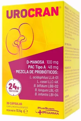 Plusquam Pharma Urocran 30 Capsules