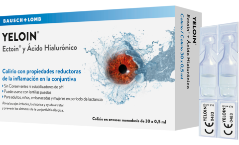 Bausch Lomb Yeloin Irritated Eye Eye Drops 0.5 x 30 units